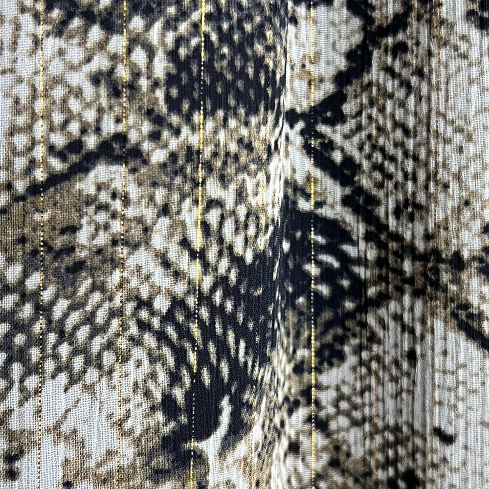 Maurices Skirt Snake Print Maxi Length Size Large - Picture 5 of 12